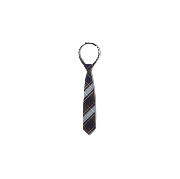 Boys’ Adjustable Plaid Tie